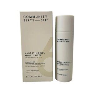 🔥3/$30 NIB Community Sixty-Six Hydrating Gel Moisturizer Hyaluronic Acid $25.00